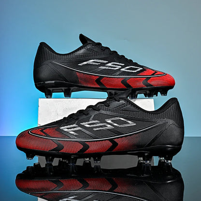 Chaussures de football pour hommes de haute qualité F50-Hyperfast, crampons de football pour terrain synthétique, baskets pour garçons, chaussures de football d'entraînement FG, Chuteira Campo 35-45