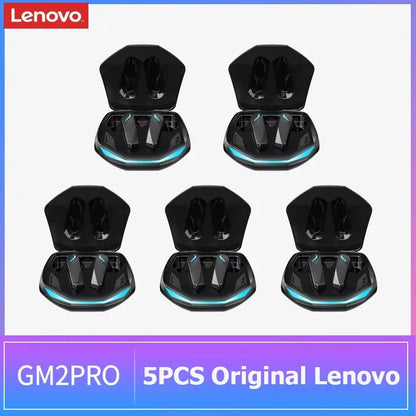 Lenovo GM2 Pro TWS kabellose Bluetooth 5.3-Ohrhörer – HD-Kopfhörer mit Touch-Steuerung und Mikrofon, wasserdichte Sport-Kopfhörer