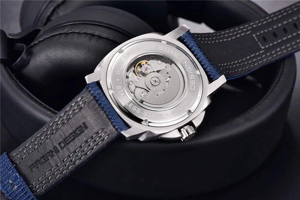 PAGANI DESIGN 2025 New Tourbillon Skeleton Luxury Automatic Watch For Men Japan NH39A Stainless steel Mechanical WristWatch Men