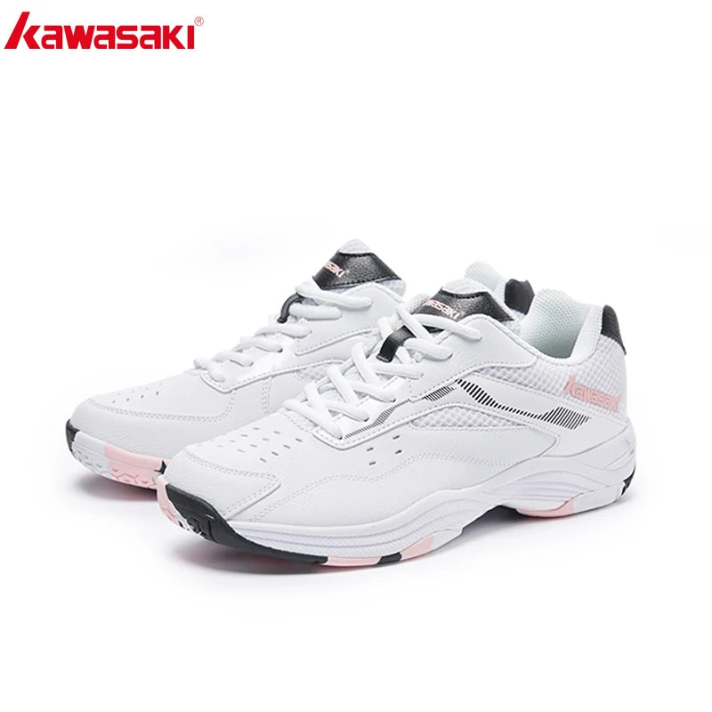 Kawasaki Men’s Badminton Shoes Professional Sports Shoes for Women Breathable Indoor Court Sneakers K-086