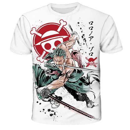 Anime Dragon Ball Son Goku 3D Print Kids T Shirt Summer Fashion Casual T-shirt Boy Girl Unisex Children's Clothing Tshirt Tops
