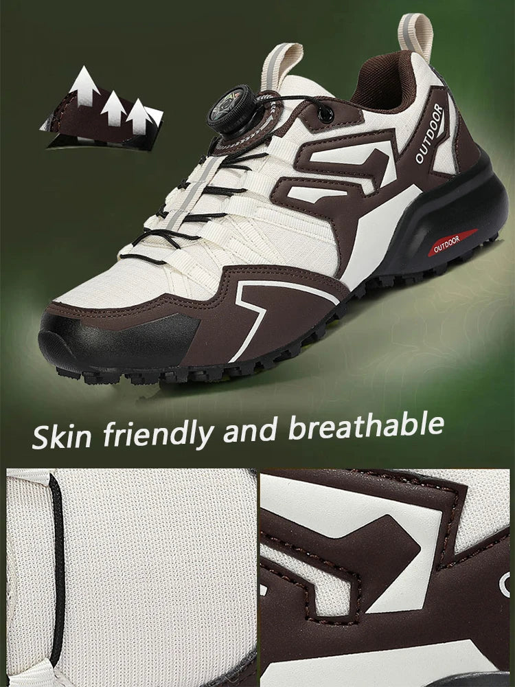 Men's outdoor hiking shoes, hiking straps, outdoor mountain biking shoes, flat shoes, sports outdoor jogging shoes, breathable