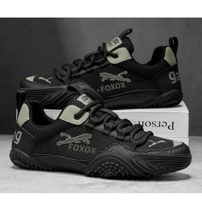 Scarpe da running da uomo traspiranti con tomaia leggera in mesh, suola morbida e confortevole, sneakers sportive casual, calzature estive di tendenza