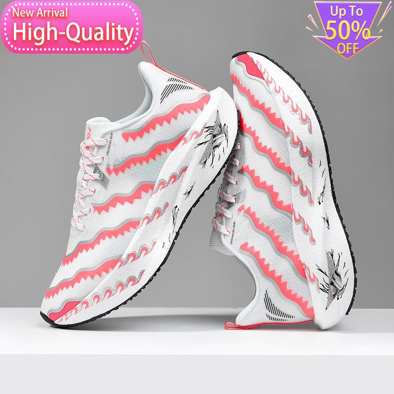 New Summer Original Men's and Women's Sports Shoes Lightweight Marathon Running Shoes Breathable Foot Protection Walking Shoes