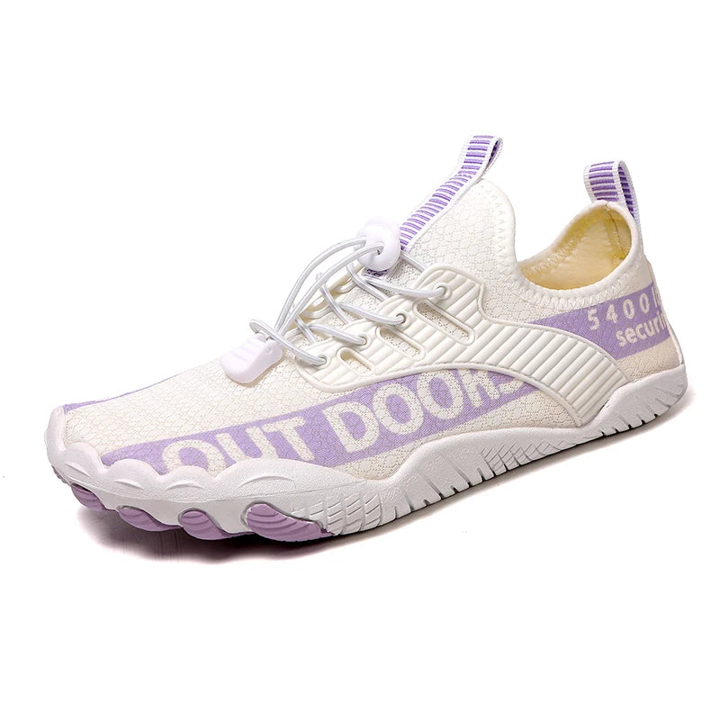Men's Water Sports Shoes, Quick-Dry, Non-Slip Five-Finger Shoes, Outdoor Wading Swimming Barefoot Aqua Shoes, Lightweight Sneakers