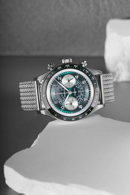 FARASUTE New Japan VK64 Quartz Movement Men Watch Casual 10Bar Waterproof Speed Sports Chronograph Wristwatch Clock Reloj Hombre