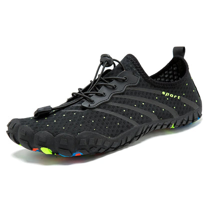 Water Shoes for Men Barefoot Beach Shoes Breathable Sport Shoes Quick Dry River White Sea Aqua Sneakers Soft Beach Sneakers