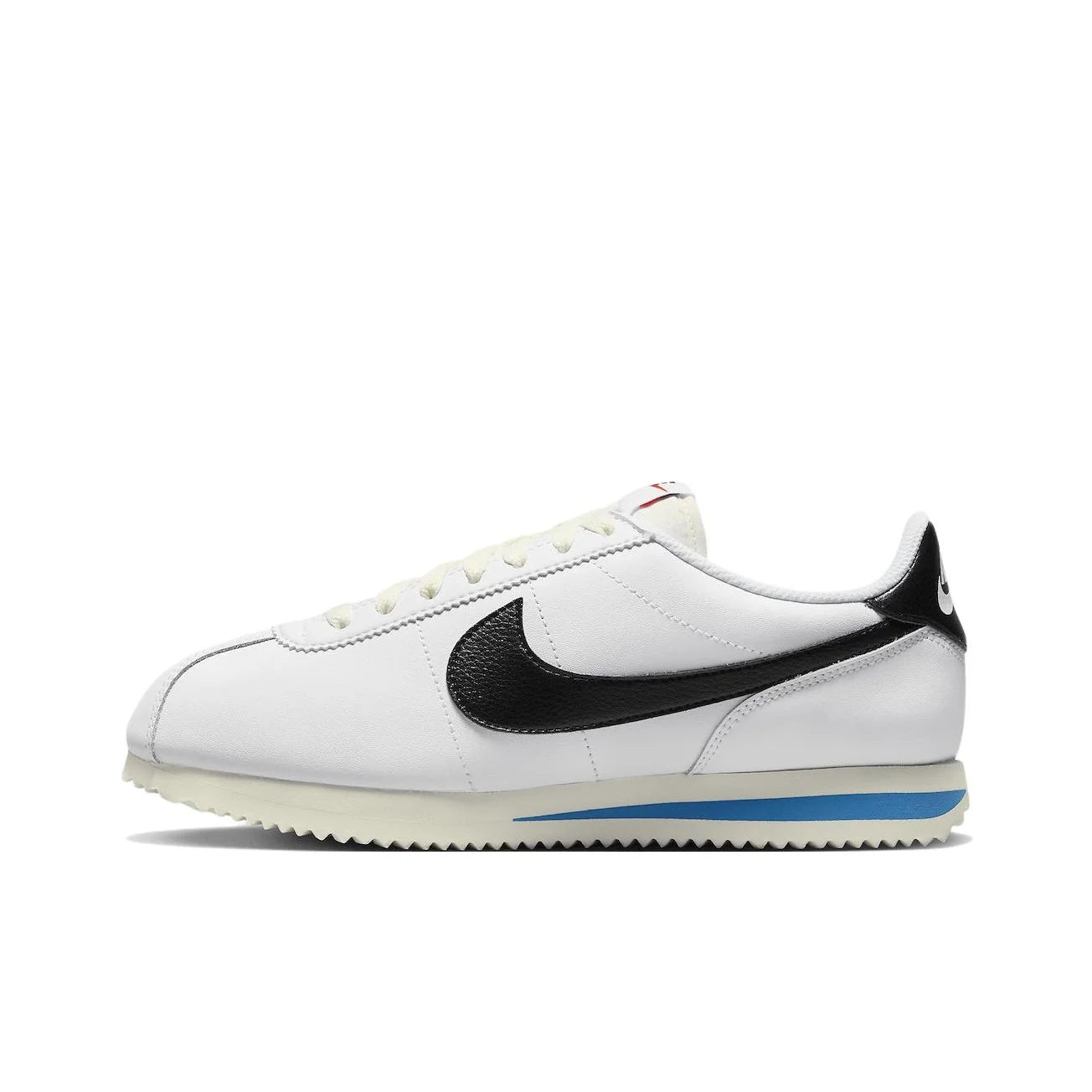 POIZON Nike Cortez White Black Light Photo Blue Women's