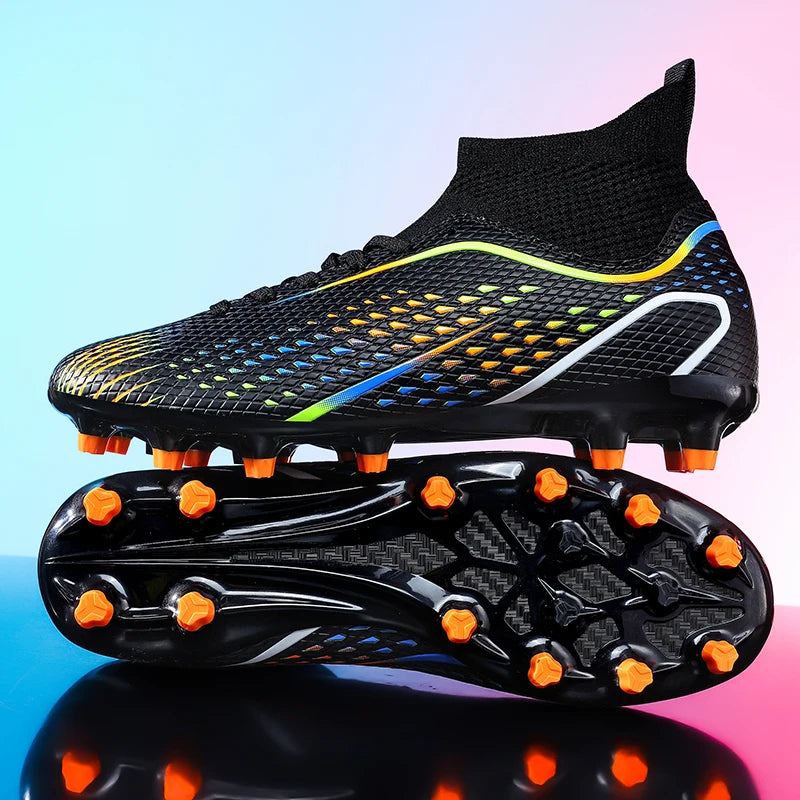 New Men's Soccer Shoes Hot Sale High-quality Futsal Football Boots Unisex Cleats Ultralight Women Professional TF/FG Sneakers