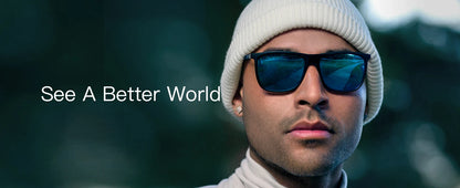 ZENOTTIC New Square Polarized Sunglasses for Men Ultralight Carbon Fiber Sun Glasses Driving Fishing Golf Sport UV400 Protection