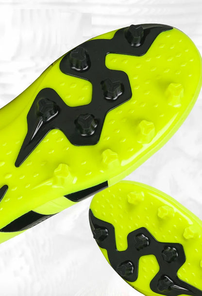 Novas Chuteiras de Futebol para Homem e Mulher, Sapatilhas Desportivas de Interior e Exterior com Pitons Longos e Pitons Partidos para Tapete de Treino de Futebol