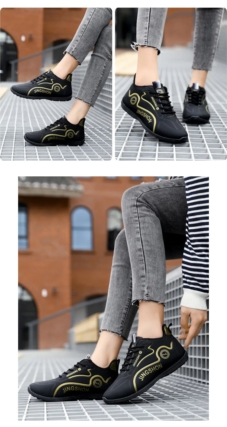 Unisex Casual Sports Shoes Dad Shoes Versatile Soft-Soled Travel Shoes Couples Sneakers Comfortable Lightweight Anti-Slip