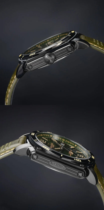 BORIAGE(BOAIJIUA) NH35 Fully Automatic Mechanical Men's Watch Original Design Mechanical Watches  Luminous Wristwatch
