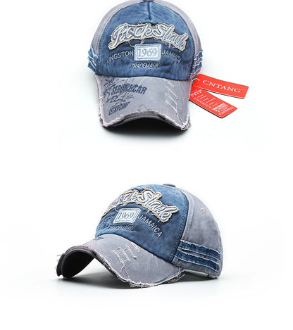 CNTANG Summer Fashion Vintage Baseball Cap Casual Washed Cotton Snapback Embroidery Caps For Men Women Fashion Hat Unisex gorras