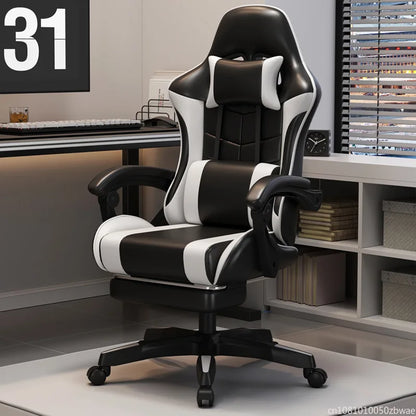 Sedia gaming Sponge per internet café ed esports, sedia da computer per internet café, poltrona da ufficio reclinabile per casa, comoda e girevole
