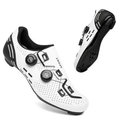 Sapatos de Ciclismo de Alta Qualidade para Homem SPD Autoencaixe Estrada Bicicleta Desporto Sapatos de Ciclismo MTB de Montanha Antiderrapantes para Mulher 36-47