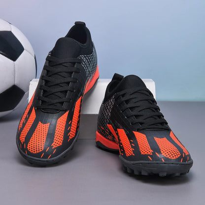 Novas chuteiras de futebol para homem, futsal e futebol indoor, botas desportivas para jogo e treino, criança, pitons TF para relva, proteção no tornozelo, bestseller, alta qualidade, leves
