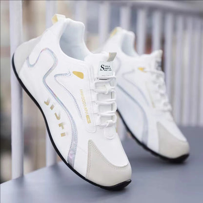 Men's Shoes with Waterproof and Anti-Slip Leather Surface, High-End Travel Shoes, Trendy and Versatile, Autumn Men's Sports and