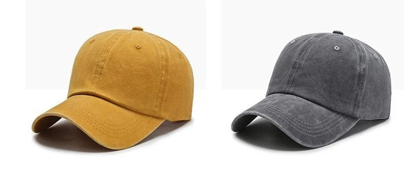 Fashion Solid Baseball Caps for Men Cap Streetwear Style Women Hat Snapback Casual Cap Casquette Dad Hat Hip Hop Cap