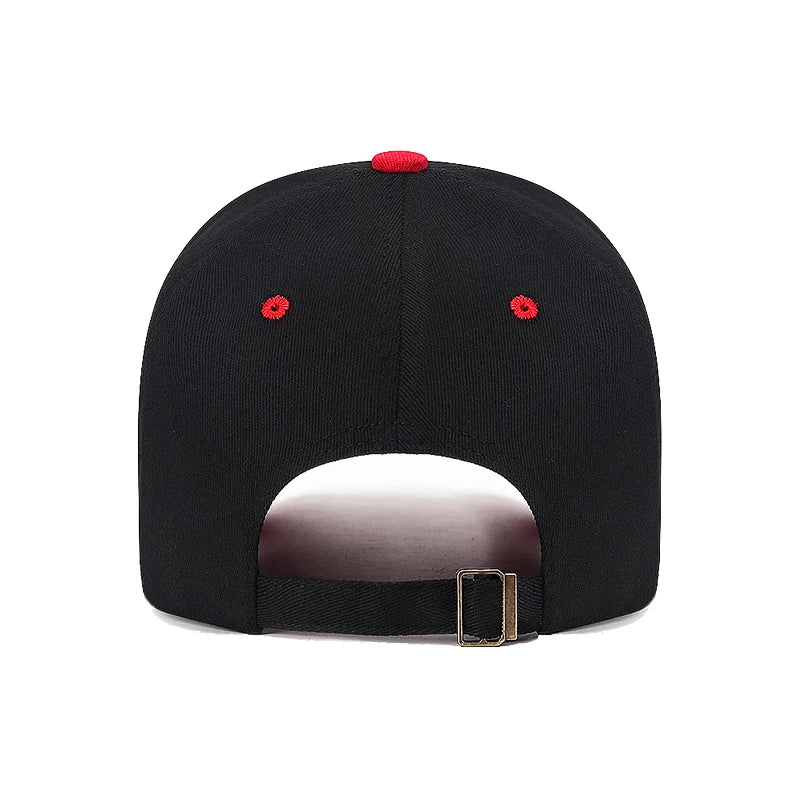 Cappellini da baseball unisex alla moda in cotone con lettere ricamate in 3D, regolabili con chiusura a scatto, cappellini da football, cappellini da camionista, cappellini da papà, cappellini da golf