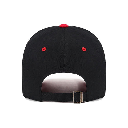 Cappellini da baseball unisex alla moda in cotone con lettere ricamate in 3D, regolabili con chiusura a scatto, cappellini da football, cappellini da camionista, cappellini da papà, cappellini da golf