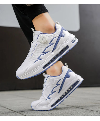 Scarpe da running da uomo primavera/estate, scarpe da trekking outdoor resistenti all’usura con chiusura BOA, stile sportivo e casual traspirante