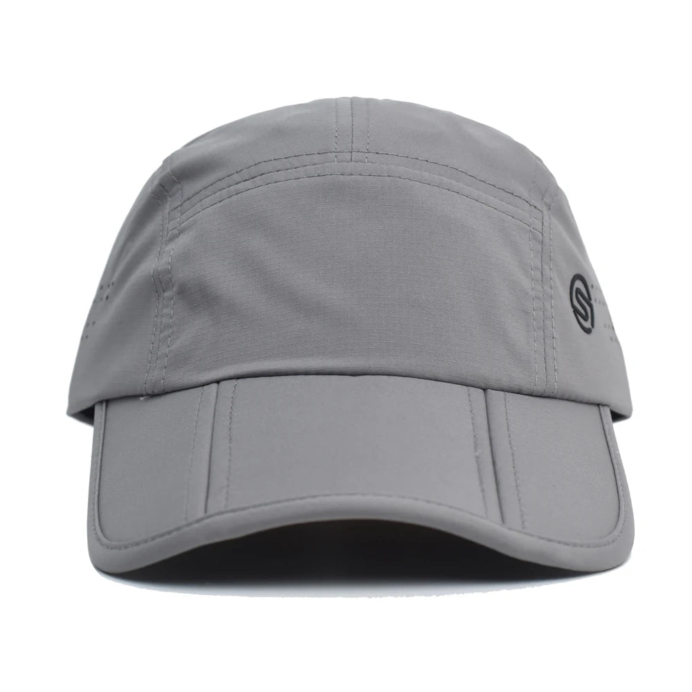 Spring Summer Outdoor Foldable Sport Breathable Baseball Cap Men Women Soft Dad Hat Adjustable Casual Trucker Style Low Profile