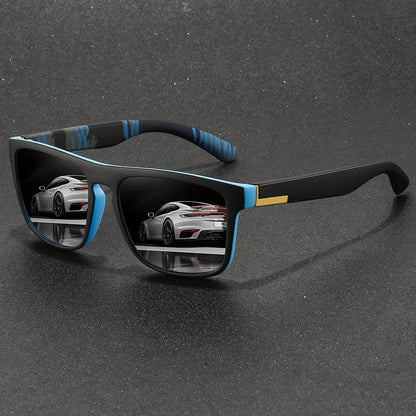 Classic Vintage Fashion Square Sunglasses Fashion Luxury Brand Men Women Fishing Driving Eyewear Designer Sun Glasses