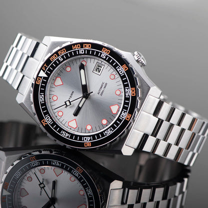 SEESTERN SUB600T V3 Men's Watch Automatic Diving Sapphire Wristwatch NH35 Movement Ceramic Bezel Luminous Date Jubilee Waterproof