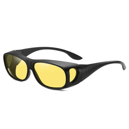 2025Polarized Sunglasses Fit Over Eye Glasses Driving Wrap Shield Goggles Fishing Glasses Sports Sunglasses Night Vision Glasses