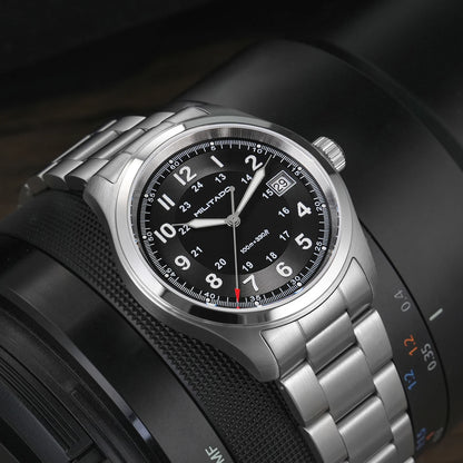 Militado ML08 Quartz Watch Ronda 515/VH31 Movement Domed Sapphire Wristwatch BGW9 Luminous 10Bar Waterproof 38mm Vintage Watches