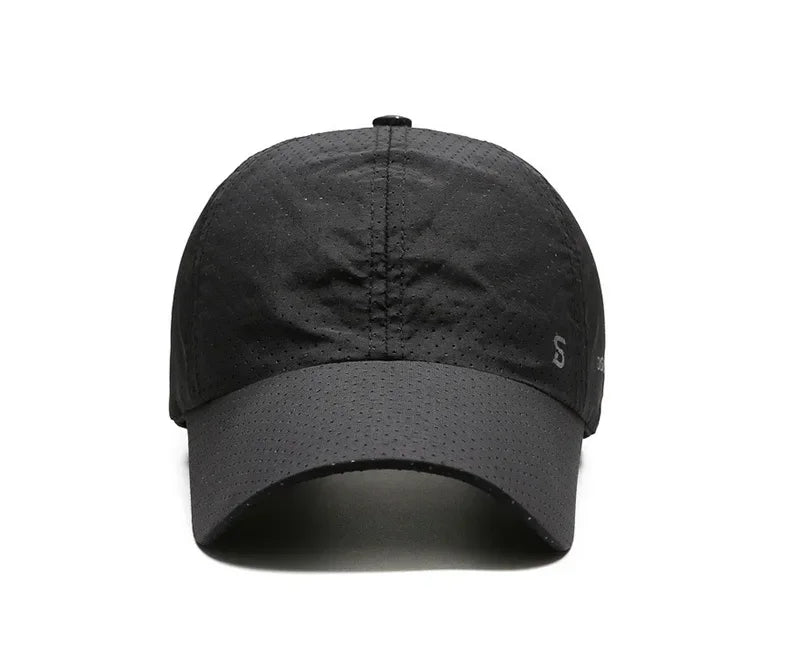 Fashion Design Running Cap Thin Quick Drying Breathable Duck Tongue Outdoor Men's Sun Summer Fishing Avisor Baseball Cap