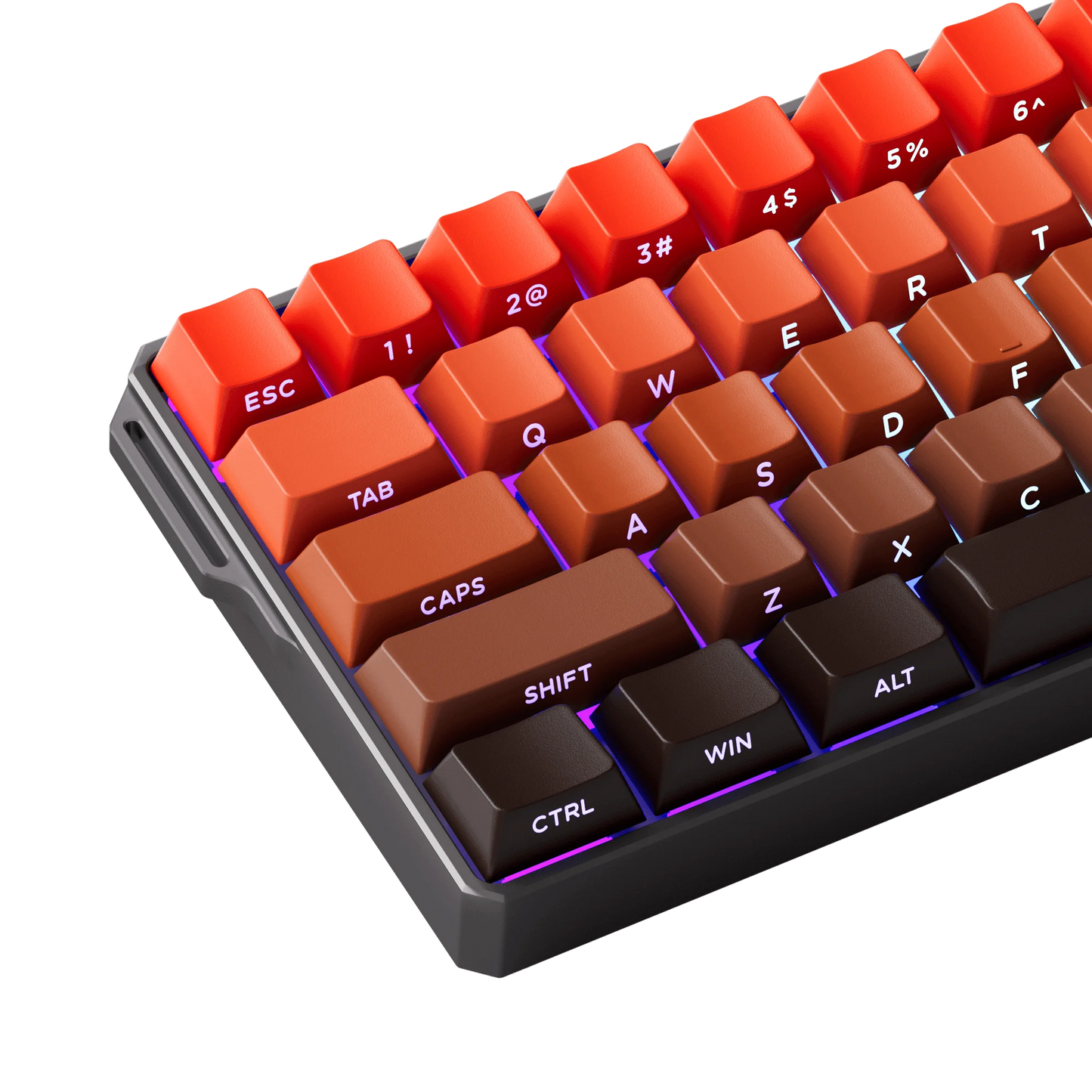 Teclado Mecânico Akko MonsGeek FUN60 com Switch Magnético, 60%, Teclado Gaming, Rapid Trigger 0.01mm, 8K, ARGB, HE/TMR, Teclado Personalizado
