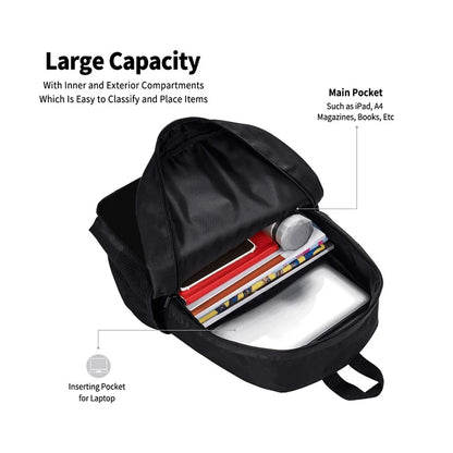 Mochilas infantis Classic Game Fortnites para meninos e meninas, presente de aniversário para estudantes, mochilas escolares unissexo para criança, mochila de campismo durável