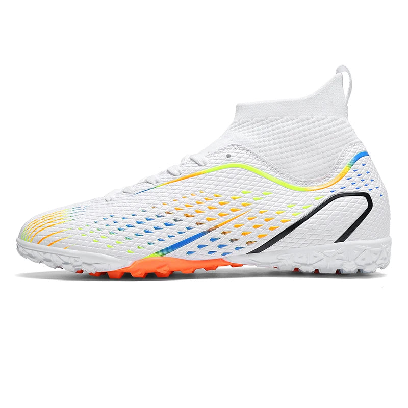New Men's Soccer Shoes Professional Football Boots Turf Futsal Match Grass Unisex Outdoor Training Soccer Cleats Non-Slip Breathable