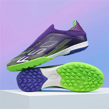 New Men Football Boots Match Cleats High-quality Futsal Indoor Sneakers Non-Slip Grass Soccer Shoes Hot-selling High-top Outdoor