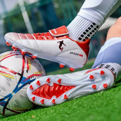 New Men's Professional Football Boots Unisex Hot Sale Cleats Soccer Shoes Futsal Women Ultralight High-quality TF/FG Sneakers