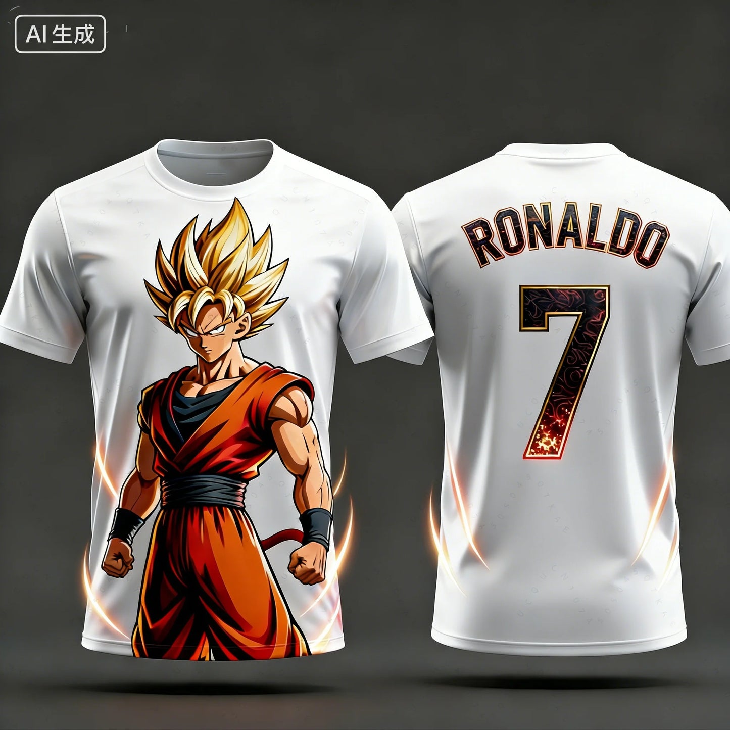 2026 New Arrivals Dragon Ball Z Goku Vegeta Special Edition Football Jersey Ronaldo No.7 Football T-shirt Fan Special Jersey top