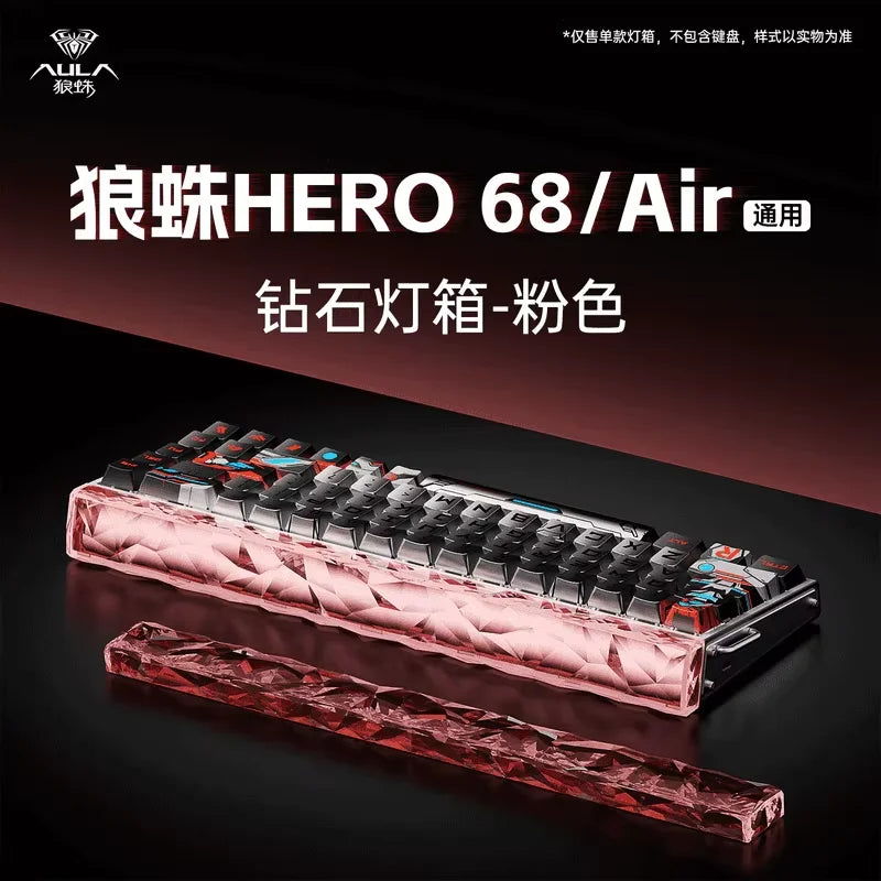 Nuovo AULA HERO 68HE/ULTRA Kit adesivi per tastiera gaming con switch magnetici e accessori per tastiera meccanica cablata custom e-sport