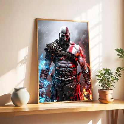 Game G-God of War Poster Wall Art Print Poster Decorative Mural Home Decor Gift Unframed