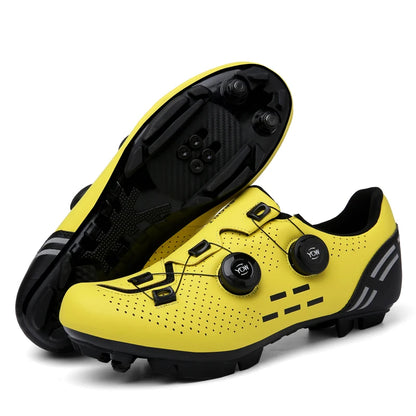 Sapatos de Ciclismo de Alta Qualidade para Homem SPD Autoencaixe Estrada Bicicleta Desporto Sapatos de Ciclismo MTB de Montanha Antiderrapantes para Mulher 36-47