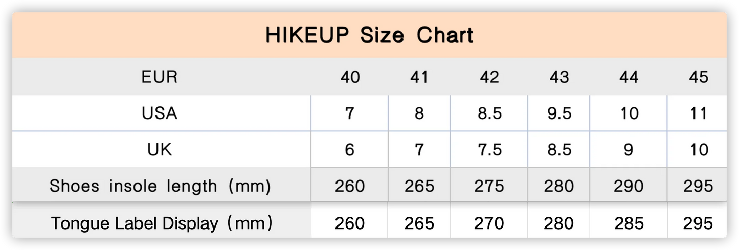 HIKEUP High-Quality Leather Hiking Shoes, Durable Outdoor Sport Men Trekking Leather Shoes, Lace-Up Climbing Hunting Sneakers
