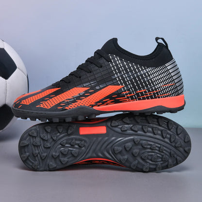 Novas chuteiras de futebol para homem, futsal e futebol indoor, botas desportivas para jogo e treino, criança, pitons TF para relva, proteção no tornozelo, bestseller, alta qualidade, leves