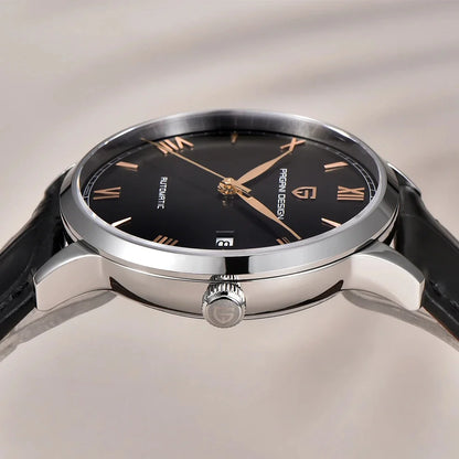 PAGANI DESIGN 40MM Pilot Men Mechanical Watch Luxury Sapphire Glass Automatic Watch 100M Waterproof NH35 Wristwatch For Men