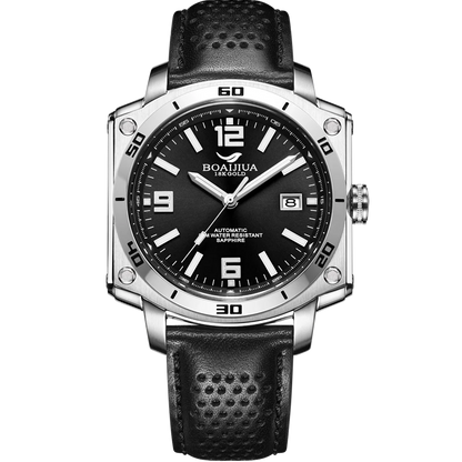 BORIAGE(BOAIJIUA) NH35 Fully Automatic Mechanical Men's Watch Original Design Mechanical Watches  Luminous Wristwatch