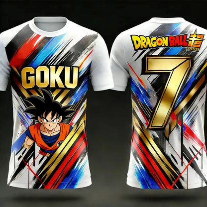 Dragon Ball Z 2026 Goku Men'sAnime T-shirts Children's Clothing Short Sleeve Essentials Tops Fashion New Harajuku Style Y2k