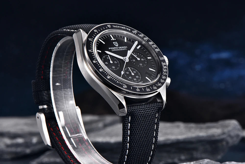 2026 New PAGANI DESIGN Mens Watches Quartz Speed Sports Chronograph Watch For Men Waterproof Luminous AR Sapphire Man Gift Clock