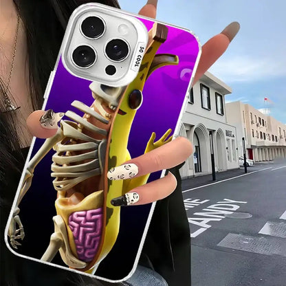 F-Fortnites Phone Case For iPhone 17, 16, 15, 14, 13, 12, 11 Pro Max Plus Color Silver Cover