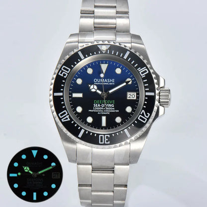 44mm High-end Men's Watch NH35 Mechanical Watch Automatic Movement Watch Sapphire Glass Stainless Steel Waterproof Watch
