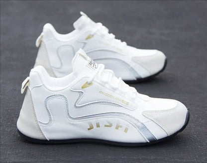 Men's Shoes with Waterproof and Anti-Slip Leather Surface, High-End Travel Shoes, Trendy and Versatile, Autumn Men's Sports and